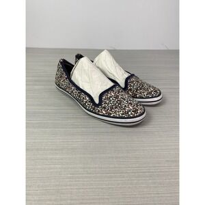 Tommy‎ Hilfiger Women's Sneakers Size 9 Floral Canvas Flats Shoes